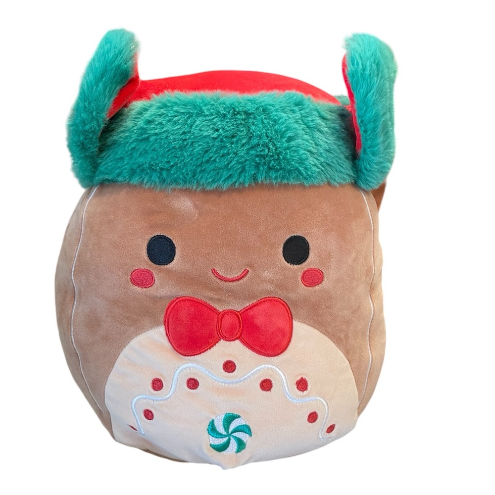 Peterson the gingerbread man squishmallow 12 inches